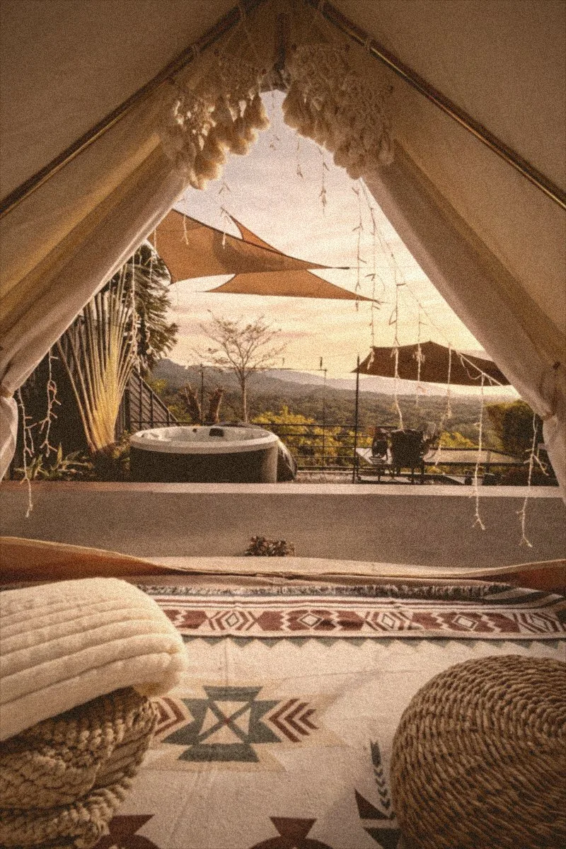 View from the tent